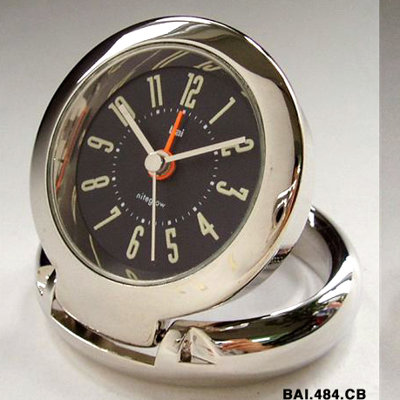 Bai Design Diecast Travel Alarm Clock