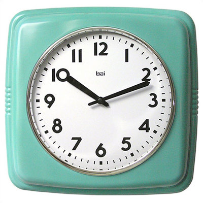 Bai Design Cubist Retro Modern Wall Clock