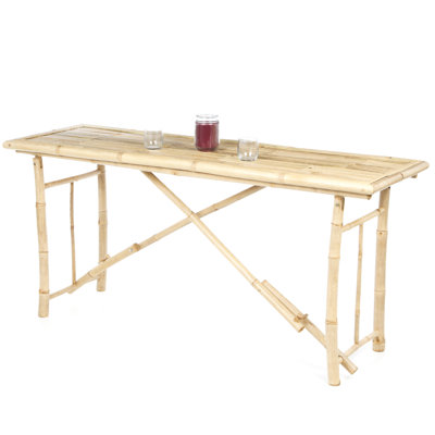 Bamboo54 Long Bamboo Dining Table