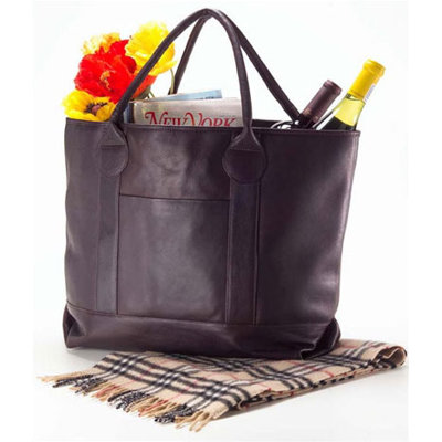 Clava Leather Vachetta Nantucket Tote