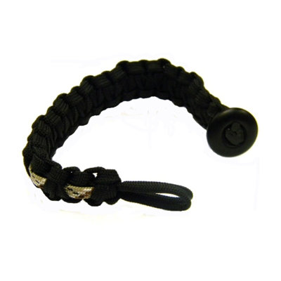 Obsessed Black and Camo Paracord Bracelet