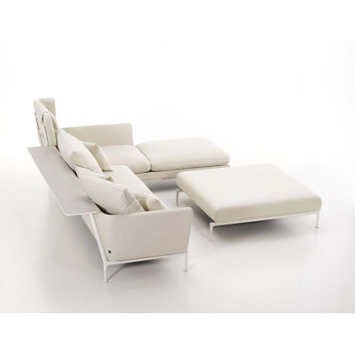 Vitra Suita Open 2 Seater Sofa with Chaise Lounge
