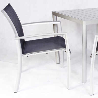 Les Jardins Out of Blue Elysun Stacking Dining Arm Chair