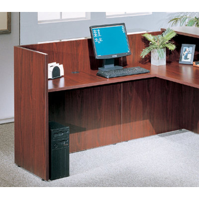 Boss Office Products Reception L-Shape Desk Office Suite