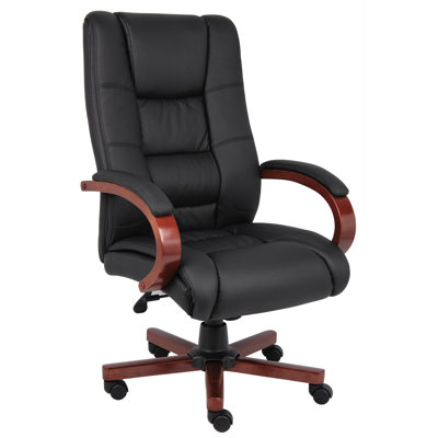 Boss Office Products Hi Back Executive Chair