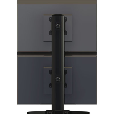 Crimson AV Dual Vertically Aligned Monitor Desktop Stand