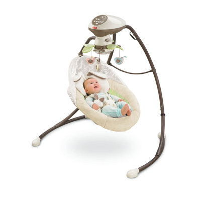 Fisher-Price My Little Snug A Bunny Cradle and Swing