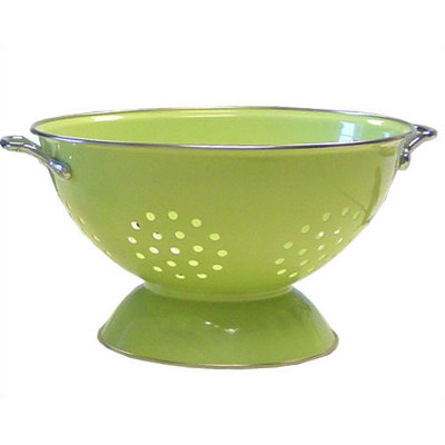 Reston Lloyd Calypso Basics 3 Quart Colander in Lime with optional Accessories