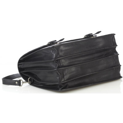 Aston Leather Quad Compartment Briefcase