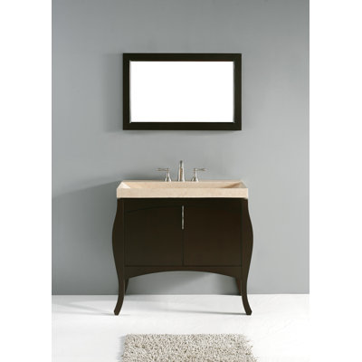 Madeli Sorrento 39" Bathroom Vanity Set in Espresso