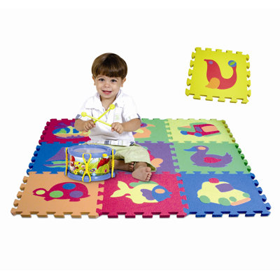 edushape Edu Tiles Floor Puzzle Set