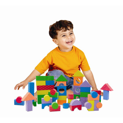 edushape Textured Toy Blocks Set