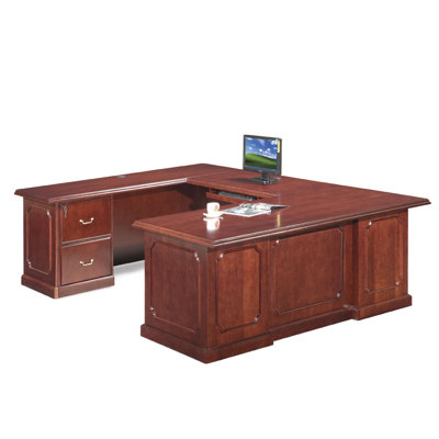 Absolute Office Heritage U-Shaped Desk Office Suite
