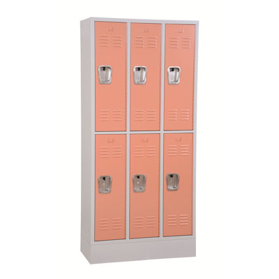 Winport Industries Winport Morgan 3-Wide Double Tier Locker