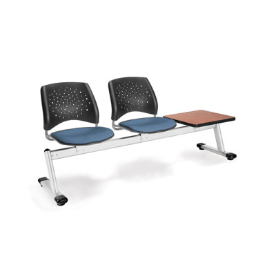 OFM Stars and Moon Three Chair Beam Seating with Table