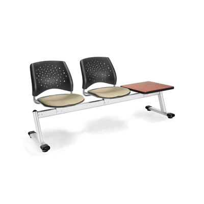 OFM Stars and Moon Three Chair Beam Seating with Table