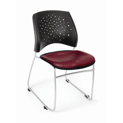 OFM Star Stack Chair Vinyl Seat