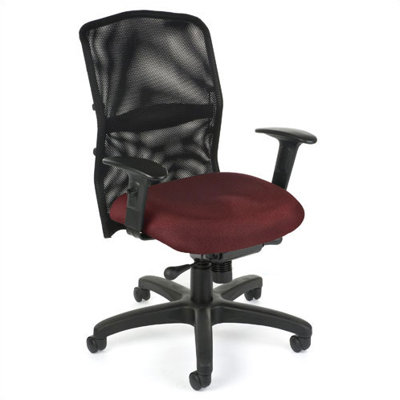 OFM Airflo High-Back Mesh Confrence Chair with Arms