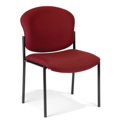 OFM Anti-bacterial / Anti-microbial Vinyl Armless Stacking Chair