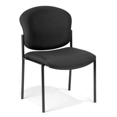 OFM Anti-bacterial / Anti-microbial Vinyl Armless Stacking Chair