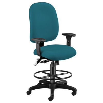 OFM Ergonomic Executive Chair with Drafting Kit