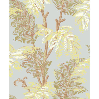 York Wallcoverings Tommy Bahama Archival Palm Tree Unpasted Wallpaper