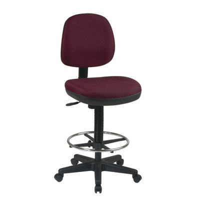 Office Star Products Height Adjustable Drafting Chair with Flex Back