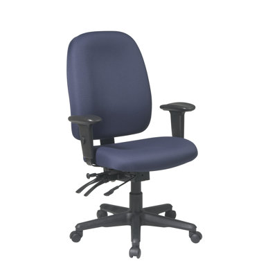 Office Star Products Mid-Back Ergonomic Office Chair with Arms