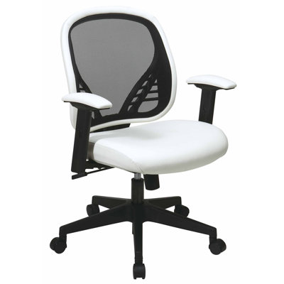 Office Star Products Space Seating Mid-Back Mesh Managerial Chair with DuraGrid
