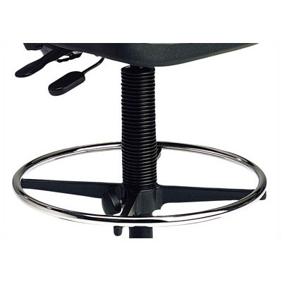 Office Star Products Height Adjustable Drafting Chair with Footring