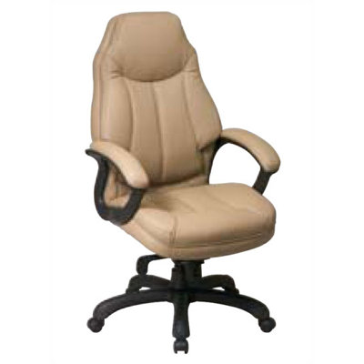Office Star Products High Black Leather Deluxe Oversized Executive Chair