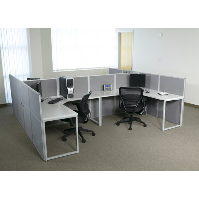 Office Star Products Box Office Typical Five Configuration Computer Workstation