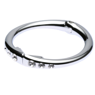 Clipa Clear Crystal Handbag Hanger