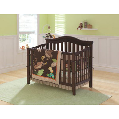 Triboro Just Born 4 Pieces Crib Bedding Set