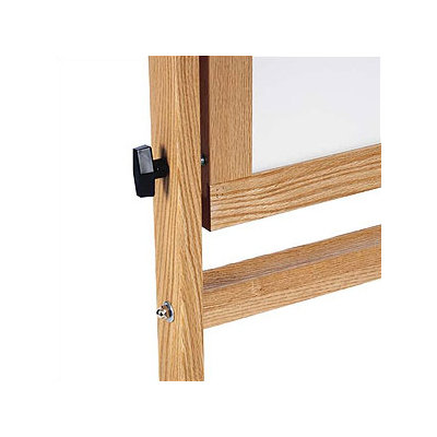 Marsh Freestanding Reversible Boards - Both sides Pro-Rite Markerboard - Oak Frame