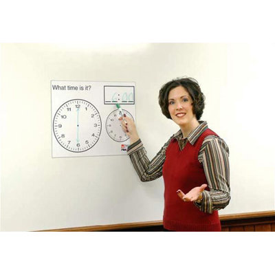 Marsh Magnetic Dry-Erase Teaching Aides Mat - United States Map