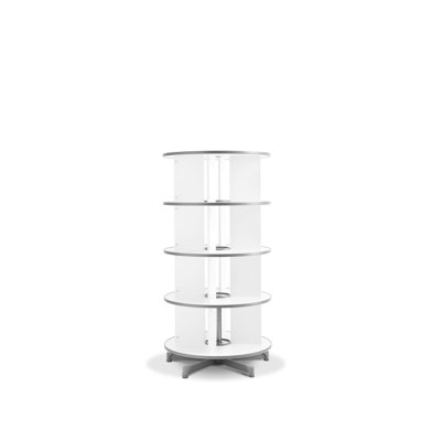 Empire Office Solutions Spin-N-File 4-Tier Rotary Binder Storage Carousel