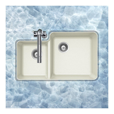 Solido Series Undermount 70/30 Double Bowl Sink