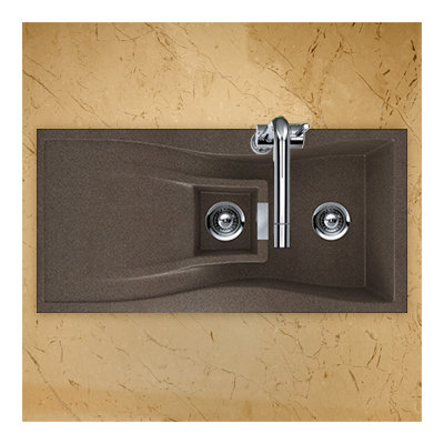 Waterfall Series Universal Mount Single Bowl Sink