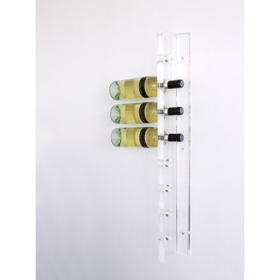 Gus* Modern Accessories 8 Bottle Wall Mounted Wine Rack