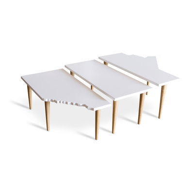 Gus* Modern Prairie 3 Piece Nesting Tables