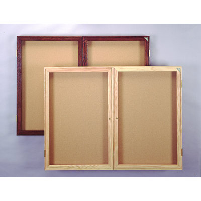 Ghent Enclosed Tackable Fabric Board (1 door)