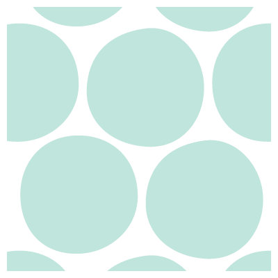 Avalisa Pattern - Big Dots Stretched Wall Art