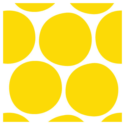 Avalisa Pattern - Big Dots Stretched Wall Art