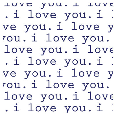 Avalisa Imagination - 'I Love You' Stretched Wall Art