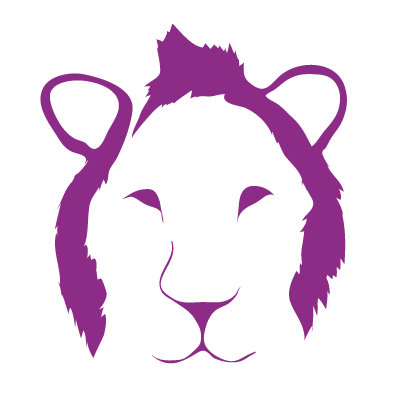 Avalisa Animal Face - Lion Stretched Wall Art