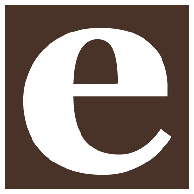 Avalisa Letter - Lower Case 'e' Stretched Wall Art