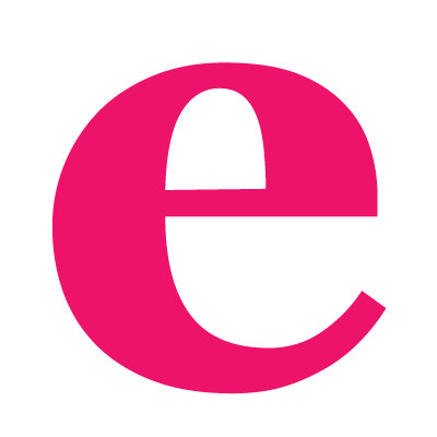 Avalisa Letter - Lower Case 'e' Stretched Wall Art