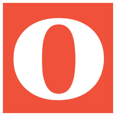 Avalisa Letter - Lower Case 'o' Stretched Wall Art