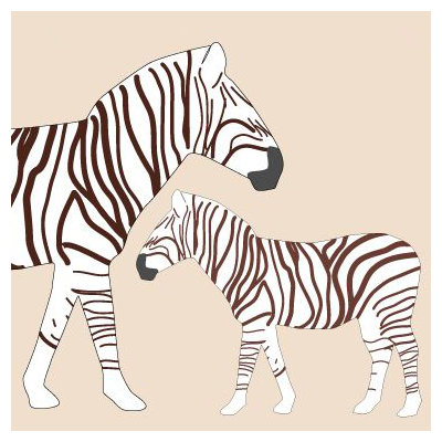 Avalisa Animal - Zebra Stretched Wall Art